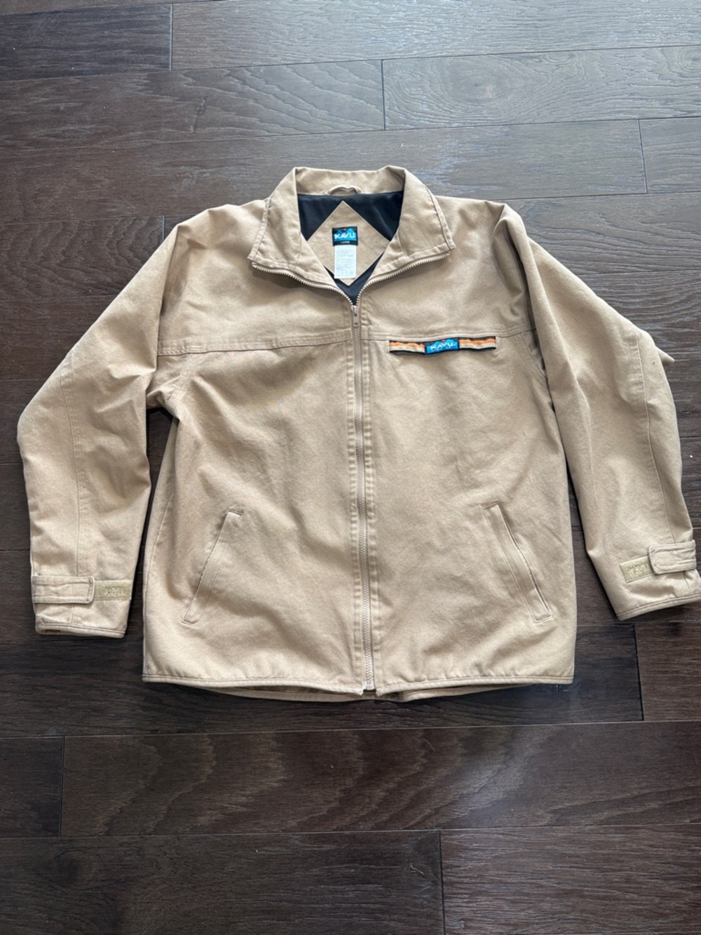 Kavu Men’s Zip Jacket in Khaki Tan